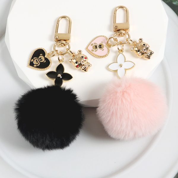 new love bear hairball keychain fashion pendant car keychain bag keychain plush artificial rabbit fur keyring, Silver
new love bear hairball keychain fashion pendant car keychain bag keychain plush artificial rabbit fur keyring, Silver