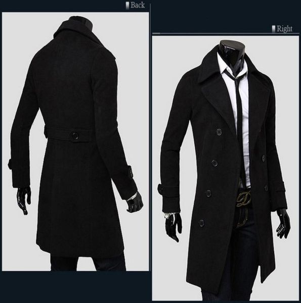 new men slim long doublebreasted woolen trench coats windbreaker men thicken warm coat jacket outwear overcoat winter slim clothi6700438, Tan;black
new men slim long doublebreasted woolen trench coats windbreaker men thicken warm coat jacket outwear overcoat winter slim clothi6700438, Tan;black