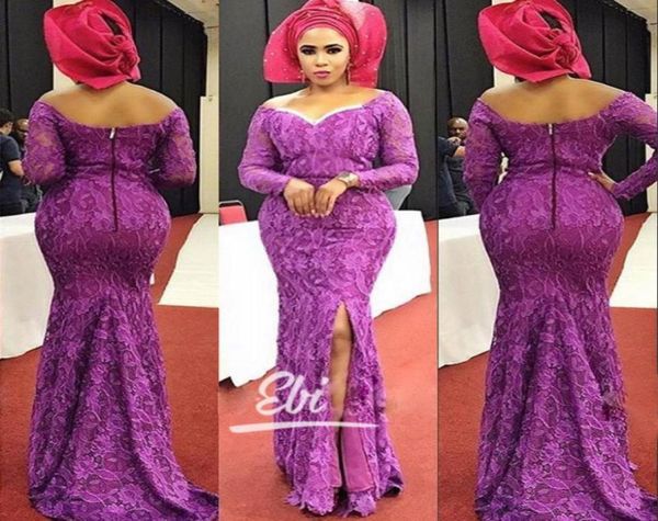 purple long sleeves prom dresses off shoulder side split mermaid lace evening dresses charming party gowns special occasion d1283936, Black
purple long sleeves prom dresses off shoulder side split mermaid lace evening dresses charming party gowns special occasion d1283936, Black