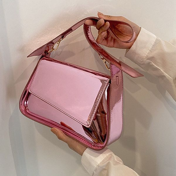 evening bags simple design gold women handbag fashion jelly shiny pu leather bag shoulder 230817
evening bags simple design gold women handbag fashion jelly shiny pu leather bag shoulder 230817