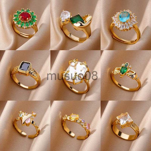 band rings zircon square wrapped rings for women stainless steel gold plated ring trending 2023 wedding party aesthetic jewelry gift j230817, Silver
band rings zircon square wrapped rings for women stainless steel gold plated ring trending 2023 wedding party aesthetic jewelry gift j230817, Silver