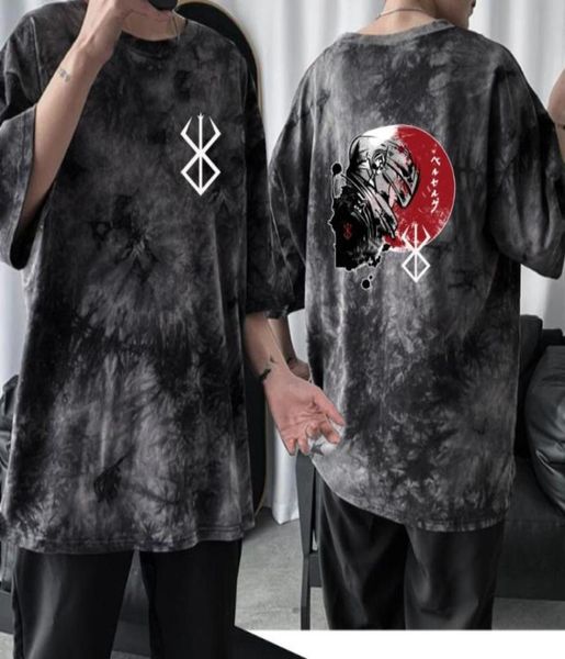men039s tshirts berserk harajuku short sleeve tie dye anime tshirt9823536, White;black
men039s tshirts berserk harajuku short sleeve tie dye anime tshirt9823536, White;black