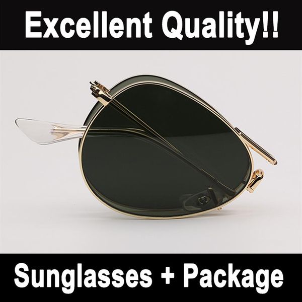 sunglasses classic design foldable sunglasses vintage pilot sun glasses men women glass eyeglasses fashion metal fram236u, White;black
sunglasses classic design foldable sunglasses vintage pilot sun glasses men women glass eyeglasses fashion metal fram236u, White;black