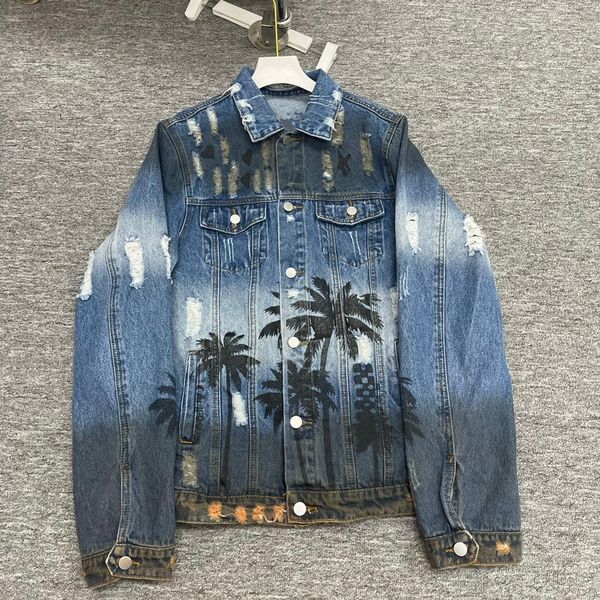 vintage men jacket men's coconut tree denim rendered print gradient coat corduroy jacket baseball casual loose popular sweater, Black;brown
vintage men jacket men's coconut tree denim rendered print gradient coat corduroy jacket baseball casual loose popular sweater, Black;brown