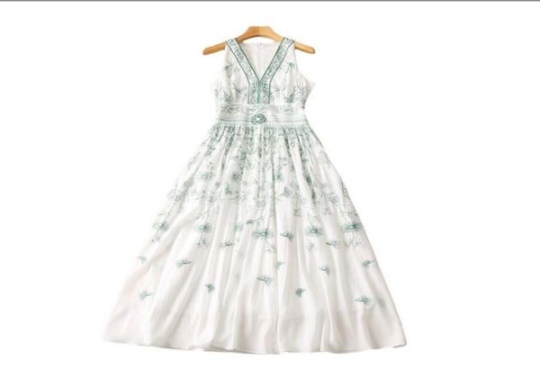 100002 2023 spring flora print dress v neck sleeveless white embroidery panelld dress luxury fashion prom womens clothes sh2306201, Black
100002 2023 spring flora print dress v neck sleeveless white embroidery panelld dress luxury fashion prom womens clothes sh2306201, Black