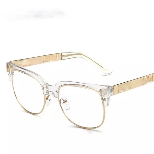luxury brand designer clear sunglasses women men optics prescription spectacles frames vintage plain glass eyewear205n, White;black
luxury brand designer clear sunglasses women men optics prescription spectacles frames vintage plain glass eyewear205n, White;black