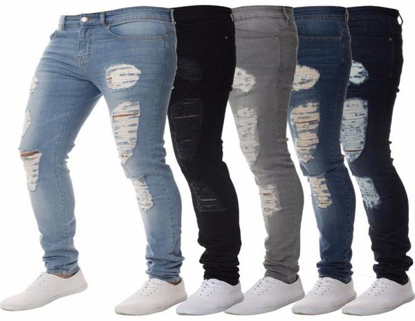 mens casual skinny jeans pants men solid black ripped jeans men ripped beggar slim fit denim with knee hole for youth8674915, Blue
mens casual skinny jeans pants men solid black ripped jeans men ripped beggar slim fit denim with knee hole for youth8674915, Blue