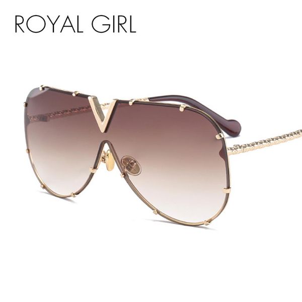 luxury-royal girl fashion sunglasses men women brand designer metal frame oversized personality uv400 sun glas256v, White;black
luxury-royal girl fashion sunglasses men women brand designer metal frame oversized personality uv400 sun glas256v, White;black