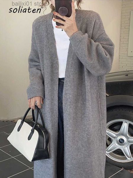 women's sweaters 2023 spring knitted long cardigan for women sweater coat female fashion autumn outerwear solid lady casual clothes c-2, White;black
women's sweaters 2023 spring knitted long cardigan for women sweater coat female fashion autumn outerwear solid lady casual clothes c-2, White;black