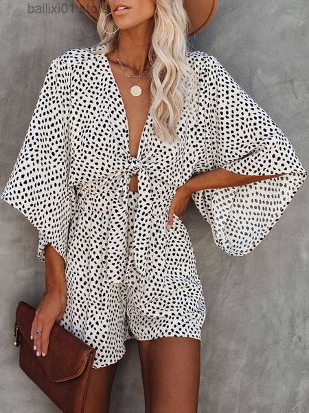 women's jumpsuits rompers leopard print bowknot wide leg romper overalls 2023 casual loose summer v neck playsuits short jumpsuits pock, Black;white
women's jumpsuits rompers leopard print bowknot wide leg romper overalls 2023 casual loose summer v neck playsuits short jumpsuits pock, Black;white