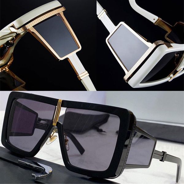 sunglasses b 107c large square thick plate with metal frame mens or womens classic domineering driving glasses uv400 protection de257t, White;black
sunglasses b 107c large square thick plate with metal frame mens or womens classic domineering driving glasses uv400 protection de257t, White;black