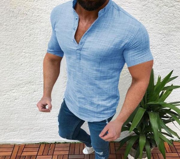 men solid color shirt cotton linen harajuku 2021 streetwear short sleeve button up camisa casual fashion blouse pullover men0398717539, White;black
men solid color shirt cotton linen harajuku 2021 streetwear short sleeve button up camisa casual fashion blouse pullover men0398717539, White;black