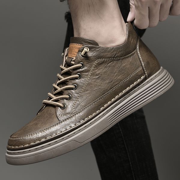 dress shoes autumn winter men shoes high-genuine leather outdoor casual shoes sneakers breathable non-slip walking shoes white simple 230816, Black
dress shoes autumn winter men shoes high-genuine leather outdoor casual shoes sneakers breathable non-slip walking shoes white simple 230816, Black