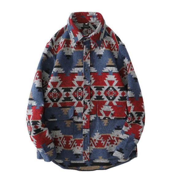 men039s flannel shirt ethnic style element pattern long sleeve casual button up pocket jacket brushed soft outdoor shirts 21053876587, White;black
men039s flannel shirt ethnic style element pattern long sleeve casual button up pocket jacket brushed soft outdoor shirts 21053876587, White;black