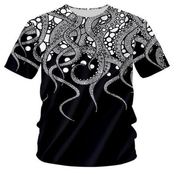 new fashion tentacle ocs o neck tshirt large size leisure 3d printing personality loose fitness workout tee shirts dbx089300418, White;black
new fashion tentacle ocs o neck tshirt large size leisure 3d printing personality loose fitness workout tee shirts dbx089300418, White;black