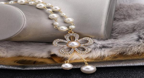 women039s long pearl necklace fashion crystal tassel pendant hanging chain autumn and winter accessories gd11502555301, Silver
women039s long pearl necklace fashion crystal tassel pendant hanging chain autumn and winter accessories gd11502555301, Silver
