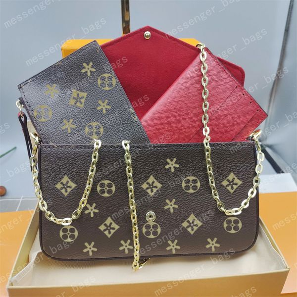 multi pochette felicie 10a luxury womens wallet designer purse cardholder purses designer woman handbag women wallets249q, Red;black
multi pochette felicie 10a luxury womens wallet designer purse cardholder purses designer woman handbag women wallets249q, Red;black