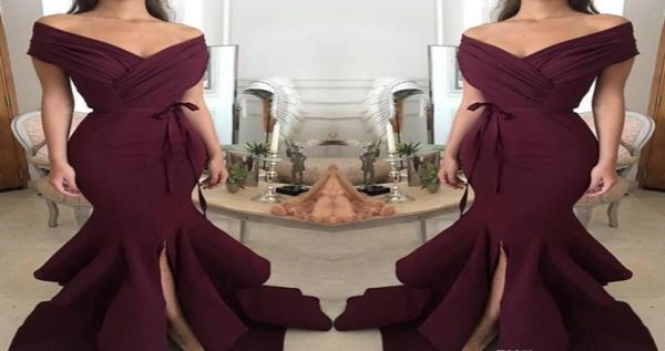 2019 burgundy prom dress mermaid off shoulder long formal pageant holidays wear graduation evening party gown custom made plus siz5974666, Black
2019 burgundy prom dress mermaid off shoulder long formal pageant holidays wear graduation evening party gown custom made plus siz5974666, Black