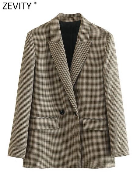 womens suits blazers zevity women vintage double breasted notched collar plaid blazer coat femme long sleeve flap pockets outerwear chic ves, White;black
womens suits blazers zevity women vintage double breasted notched collar plaid blazer coat femme long sleeve flap pockets outerwear chic ves, White;black