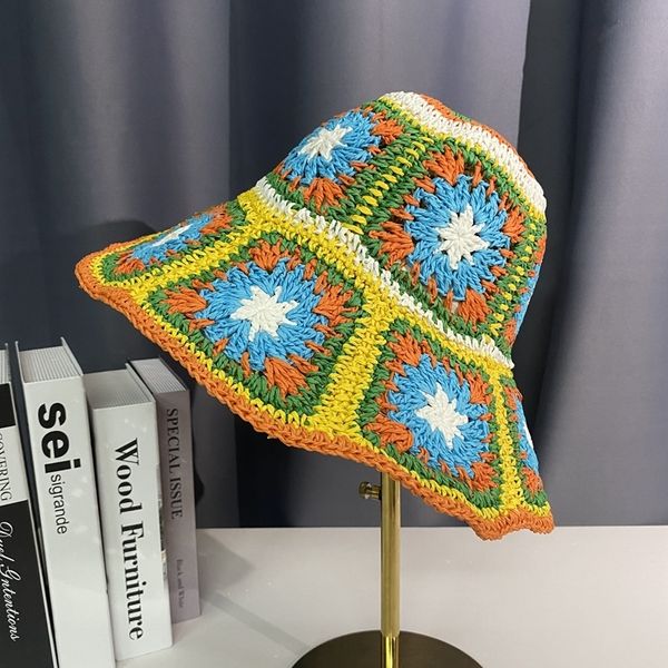 wide brim hats bucket hats women summer flowers hand-woven bucket hat japan korea crochet beach sun hat sunshade fisherman hat breathable st, Blue;gray
wide brim hats bucket hats women summer flowers hand-woven bucket hat japan korea crochet beach sun hat sunshade fisherman hat breathable st, Blue;gray
