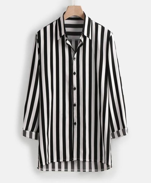 long sleeve casual button down dress men vertical striped shirt lapel striped slim fit mens shirts2508710, White;black
long sleeve casual button down dress men vertical striped shirt lapel striped slim fit mens shirts2508710, White;black
