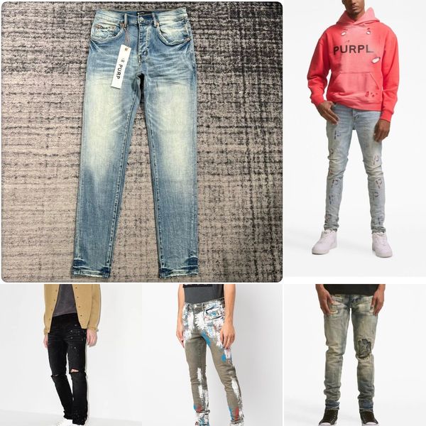 purple jeans designer men jeans women purple brand pants retro streetwear sweatpants slim cultivation denim tears washed old joggers pant lo, Blue
purple jeans designer men jeans women purple brand pants retro streetwear sweatpants slim cultivation denim tears washed old joggers pant lo, Blue