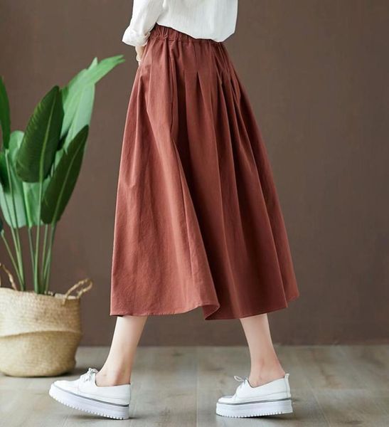 skirts japan style mori girl cotton linen solid color skirt spring midlength aline women3247221, Black
skirts japan style mori girl cotton linen solid color skirt spring midlength aline women3247221, Black