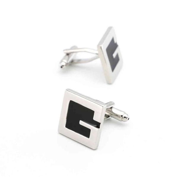 classic cuff links for men designer g design quality brass material black color cufflinks wholeretail g1126238s2419010, Silver;golden
classic cuff links for men designer g design quality brass material black color cufflinks wholeretail g1126238s2419010, Silver;golden