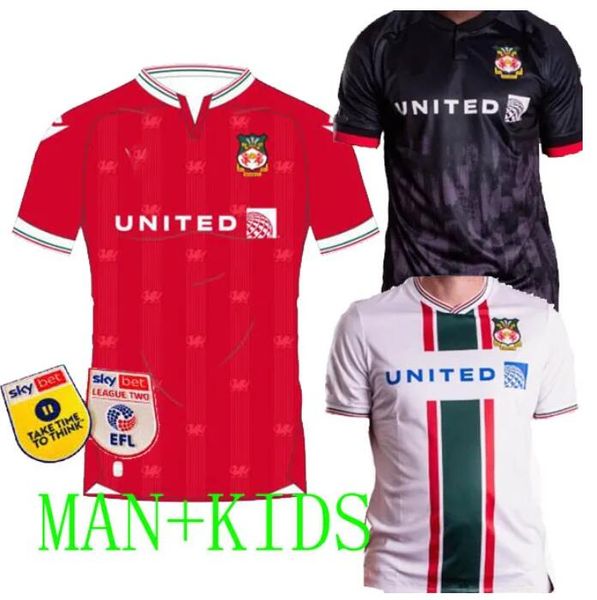 23 24 wrexham soccer jerseys kids kit 2023 2024 home away football shirt crysau pel droed fan camisetas davies mullin futbol maillot kits, Black;yellow
23 24 wrexham soccer jerseys kids kit 2023 2024 home away football shirt crysau pel droed fan camisetas davies mullin futbol maillot kits, Black;yellow