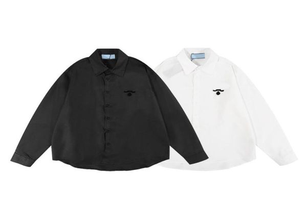 2022 new men women casual shirts fashion turndown collar buttoned shirt autumn long sleeve cardigan streetwear75070833072300, White;black
2022 new men women casual shirts fashion turndown collar buttoned shirt autumn long sleeve cardigan streetwear75070833072300, White;black