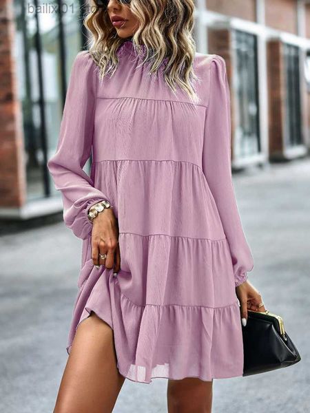 basic casual dresses 2023 new spring a-line loose fit mini dress women's ruffled half neck butterfly sleeve dress women's casual b, Black;gray
basic casual dresses 2023 new spring a-line loose fit mini dress women's ruffled half neck butterfly sleeve dress women's casual b, Black;gray