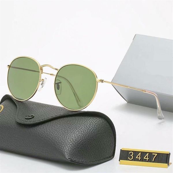 2021 classic design brand round sunglasses uv400 eyewear metal gold frame glasses men women mirror glass lens sunglass with box3422, White;black
2021 classic design brand round sunglasses uv400 eyewear metal gold frame glasses men women mirror glass lens sunglass with box3422, White;black