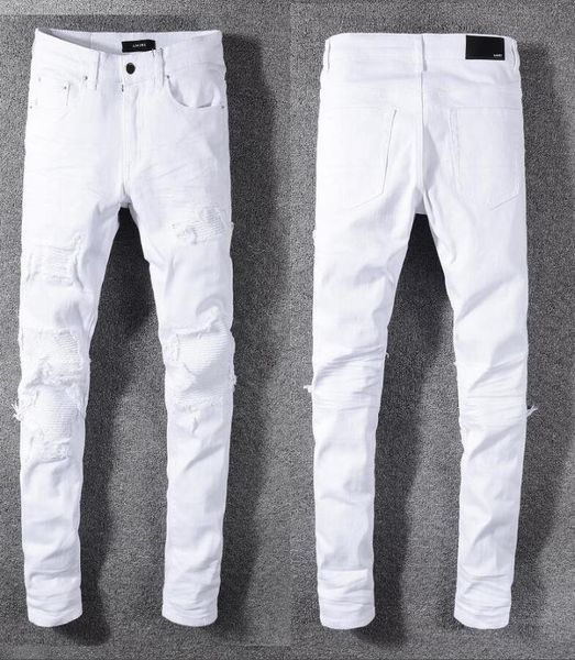 mens ripped fold skinny white jeans fashion designer slim fit motorcycle biker hole beggar hip hop denim pants 5923277083, Blue
mens ripped fold skinny white jeans fashion designer slim fit motorcycle biker hole beggar hip hop denim pants 5923277083, Blue