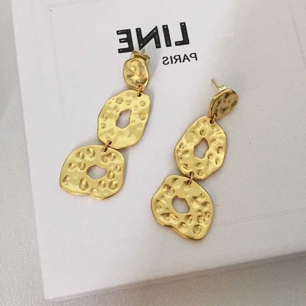 celis earrings 23 new three ring earrings for women with a style brass gold plated irregular round plate earrings, Golden
celis earrings 23 new three ring earrings for women with a style brass gold plated irregular round plate earrings, Golden