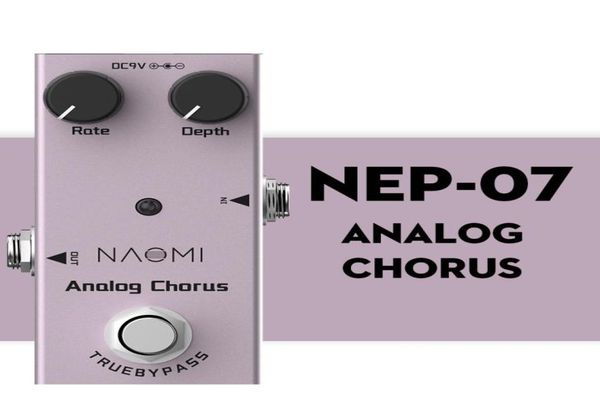 naomi analog chorus electric guitar effect pedal analog chorus true bypass aluminum alloy body7010718
naomi analog chorus electric guitar effect pedal analog chorus true bypass aluminum alloy body7010718