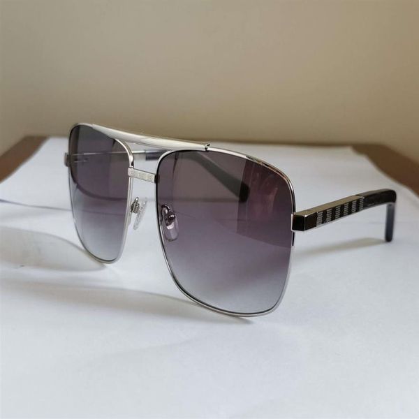 attitude pilote sunglasses 0260 silver grey gradient lens sunglasses for men uv400 protection eyewear with box331f, White;black
attitude pilote sunglasses 0260 silver grey gradient lens sunglasses for men uv400 protection eyewear with box331f, White;black