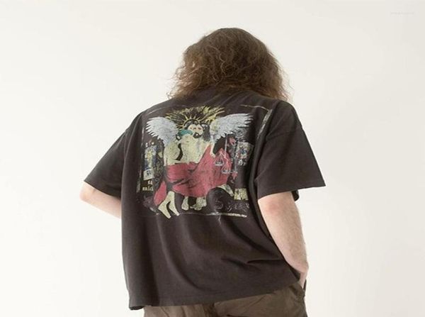 men039s t shirts street brand high vintage saint michael jesus print tee oversized streetwear y2k tshirt men women clothing6166697, White;black
men039s t shirts street brand high vintage saint michael jesus print tee oversized streetwear y2k tshirt men women clothing6166697, White;black