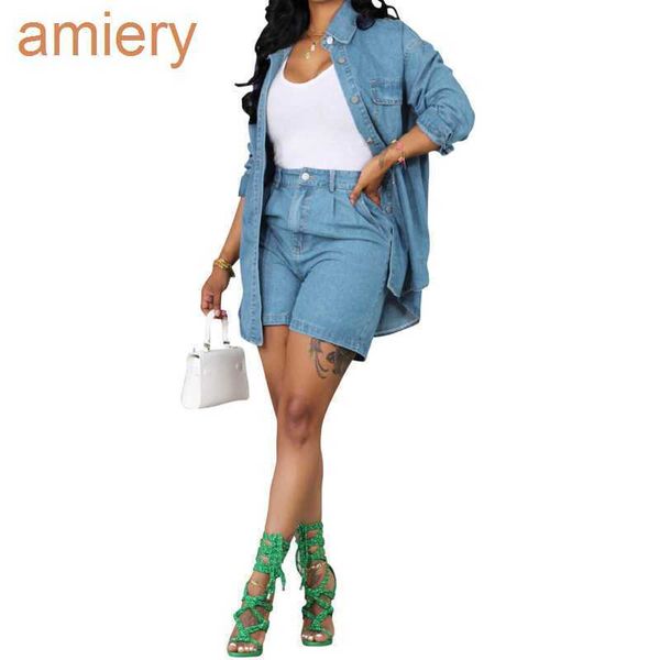 fall 2023 women clothes tracksuit denim shorts suit jacket jeans coat two piece set womens clothing, Gray
fall 2023 women clothes tracksuit denim shorts suit jacket jeans coat two piece set womens clothing, Gray