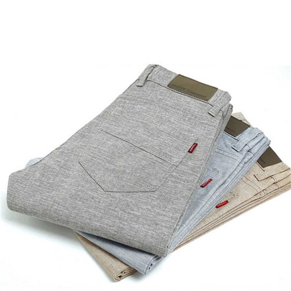 wholesale- bdlj 2017 summer new men's linen casual slim fit pants fashion business dress thin section male kdb, Black
wholesale- bdlj 2017 summer new men's linen casual slim fit pants fashion business dress thin section male kdb, Black