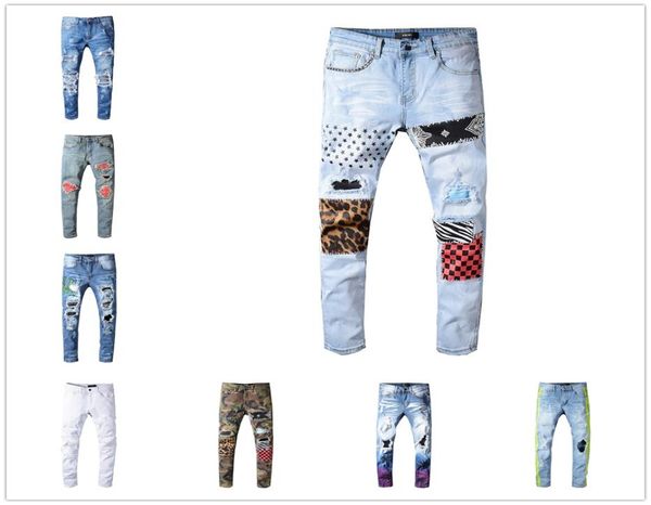 2020 mens jeans distressed motorcycle biker jeans slim ripped hole stripe famous brand denim pants hip hop jeans az4188454, Blue
2020 mens jeans distressed motorcycle biker jeans slim ripped hole stripe famous brand denim pants hip hop jeans az4188454, Blue