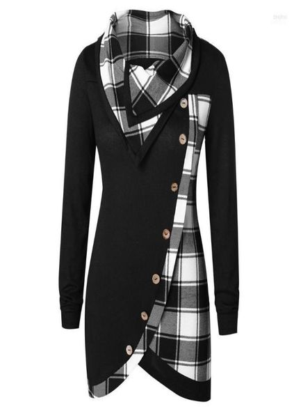 men039s sweaters fashion women coat long sleeve plaid turtleneck tartan tunic sweatshirt pullover casual ladies blouse 17303255, White;black
men039s sweaters fashion women coat long sleeve plaid turtleneck tartan tunic sweatshirt pullover casual ladies blouse 17303255, White;black