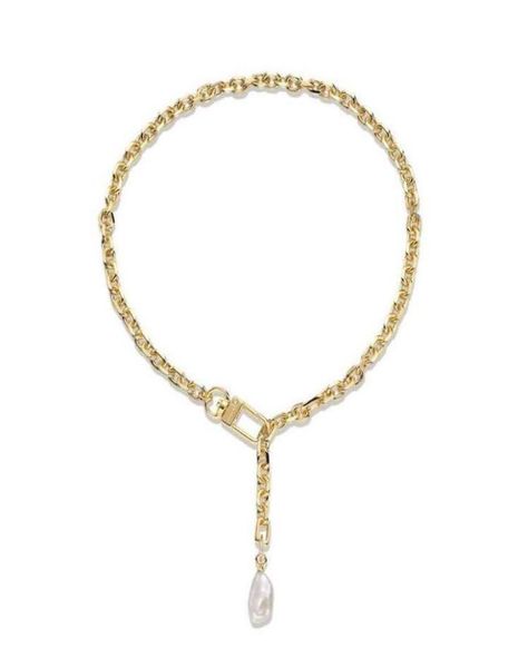 french necklace for women pearl chain luxury jewelry stainless steel temperament simple retro gift whole designer accessorie c7640104, Silver
french necklace for women pearl chain luxury jewelry stainless steel temperament simple retro gift whole designer accessorie c7640104, Silver