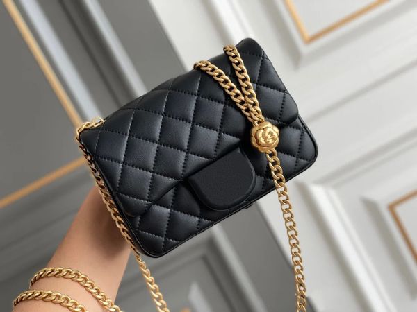 10a super original quality 18cm lambskin gold ball camellia cover shoulder bag real leather luxurys designers bag classic chain women hangba
10a super original quality 18cm lambskin gold ball camellia cover shoulder bag real leather luxurys designers bag classic chain women hangba