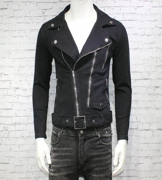 men039s jackets 2021 fashion slim denim jacket zipper biker coat black9728735, Black;brown
men039s jackets 2021 fashion slim denim jacket zipper biker coat black9728735, Black;brown