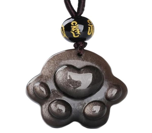lockets natural obsidian cat claw necklace pendant handcarved shaped black stone lucky amulet unique gift6108775, Silver
lockets natural obsidian cat claw necklace pendant handcarved shaped black stone lucky amulet unique gift6108775, Silver