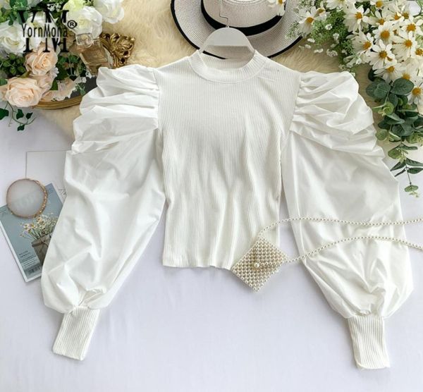 yornmona good quality comfy elegant puff sleeve blouse shirt gothic ins fashion spring autumn women ladies white shirt crop1548871
yornmona good quality comfy elegant puff sleeve blouse shirt gothic ins fashion spring autumn women ladies white shirt crop1548871