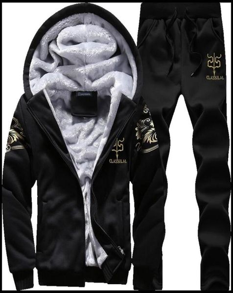 winter thick men039s sports suit fashion men hooded tracksuit set male zipper cardigan hoodiespants sportswear casual set 20129690455, Gray
winter thick men039s sports suit fashion men hooded tracksuit set male zipper cardigan hoodiespants sportswear casual set 20129690455, Gray
