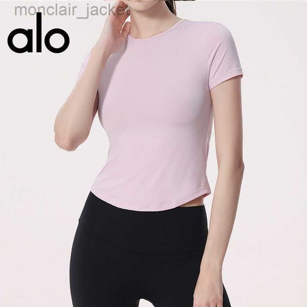 desginer alos yoga t shirt suit women's short sleeved fitness suit tight and breathable casuwear sports running training t-shirt, White
desginer alos yoga t shirt suit women's short sleeved fitness suit tight and breathable casuwear sports running training t-shirt, White