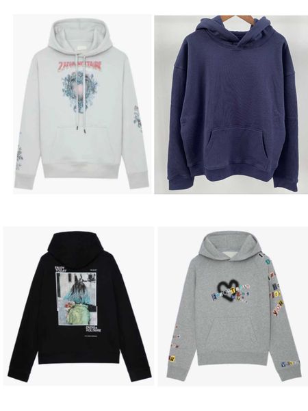 zadig voltaire women's sweatshirt zv pullover love letter printing embroidery drill inner fleece hoodie, Black
zadig voltaire women's sweatshirt zv pullover love letter printing embroidery drill inner fleece hoodie, Black