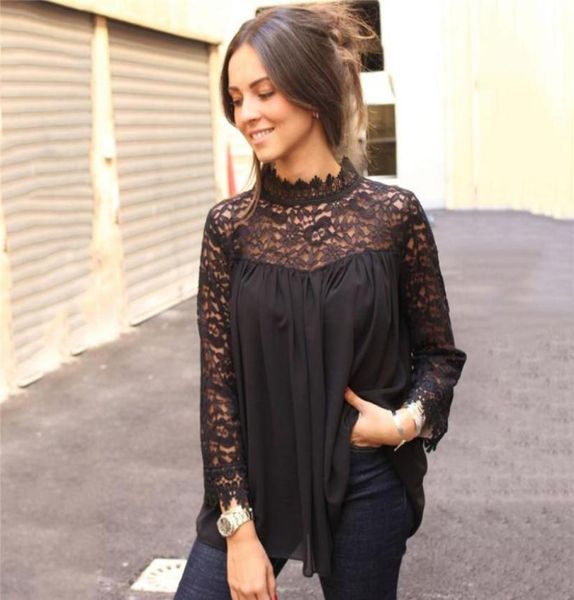 spring summer women lace shirts blouse turtleneck long sleeve hollow out transparent partywear ladies fashion blusa clothes women9575887, White
spring summer women lace shirts blouse turtleneck long sleeve hollow out transparent partywear ladies fashion blusa clothes women9575887, White